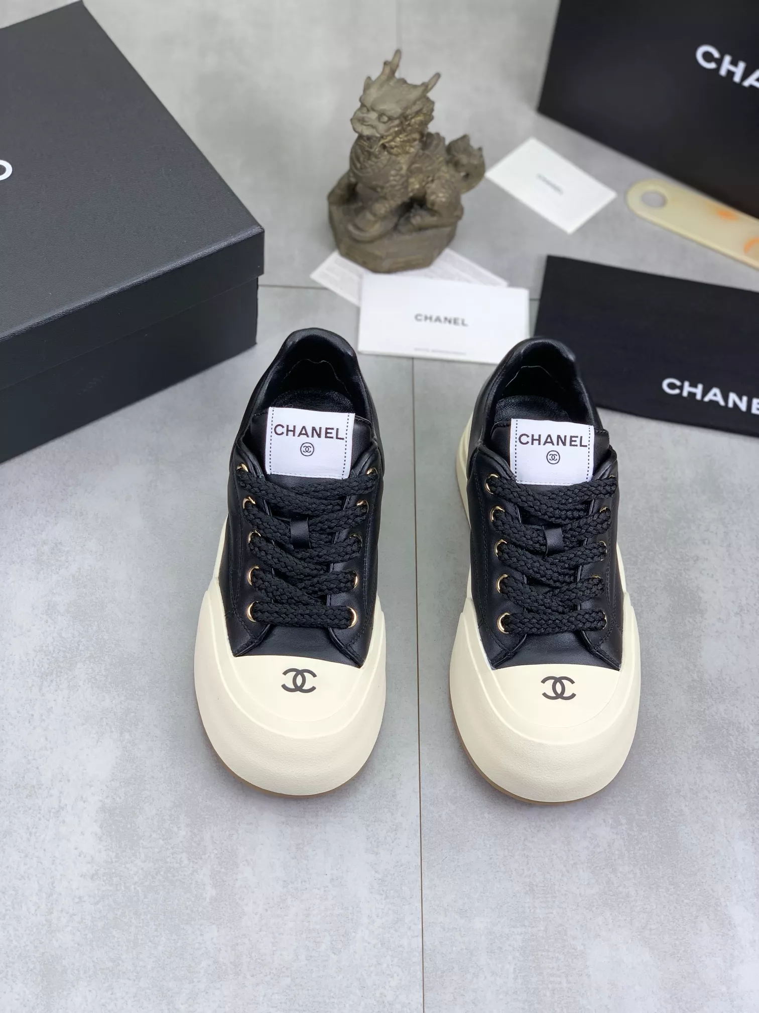 chanel decontractees chaussures pour femme s_12b46211